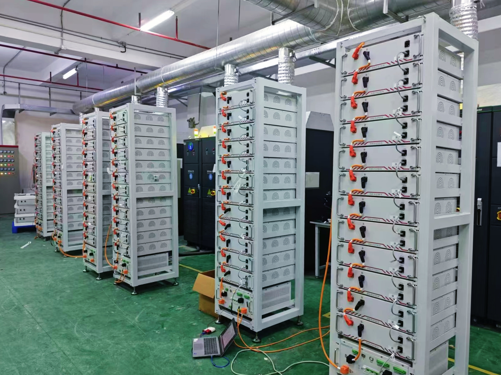 Hua Power Indoor IP21 cabinets in a plant room