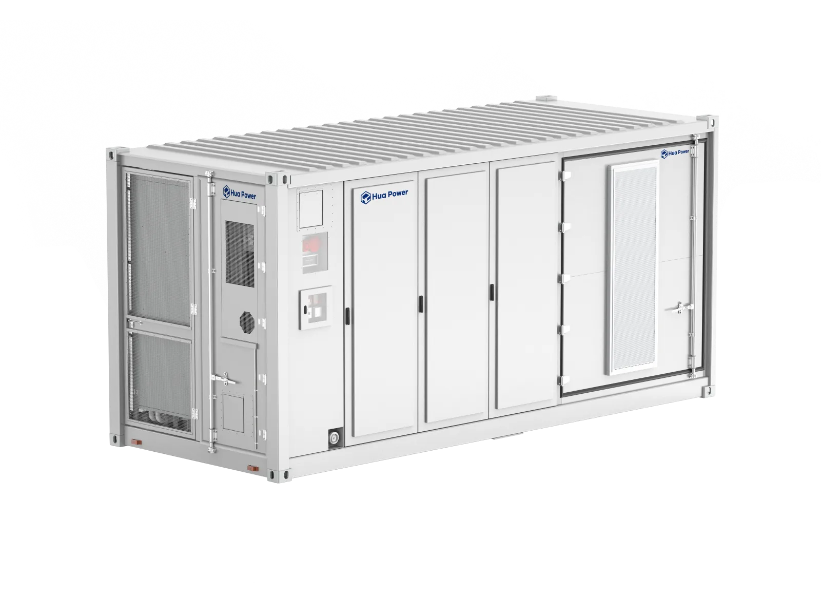 Hua Power 20-foot containerized battery energy storage system for large C&I and utility-scale projects