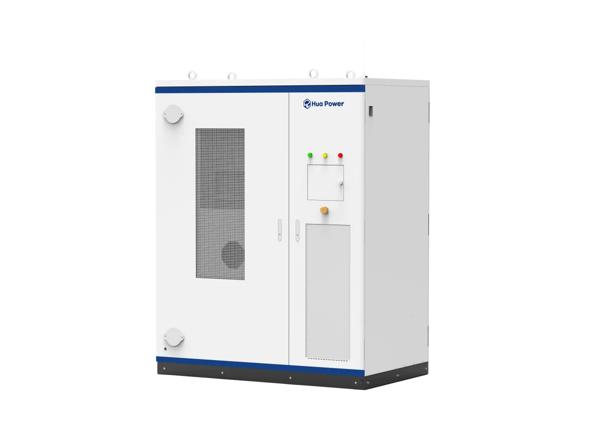 Hua Power all-in-one C&I battery cabinet with integrated PCS, cooling, and control panel
